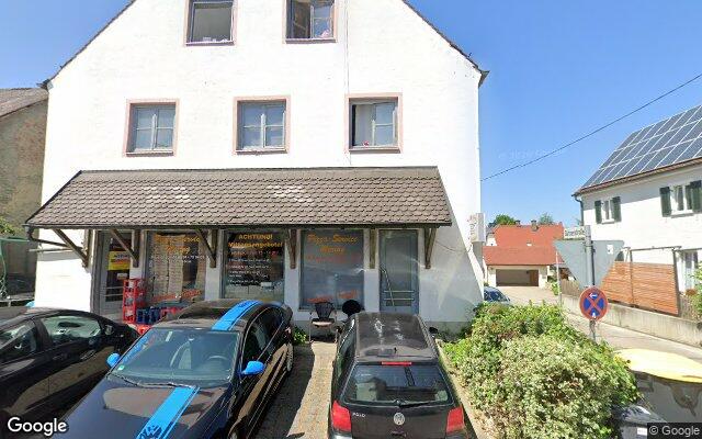 Straßenansicht Pizzaservice Mering