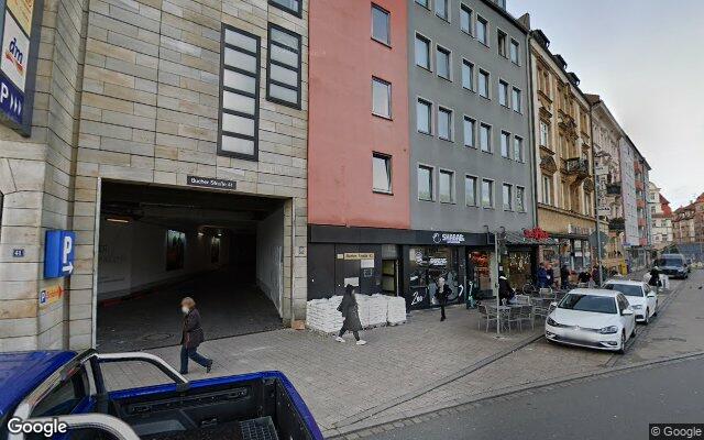 Straßenansicht Shabab's Gemüsekebab