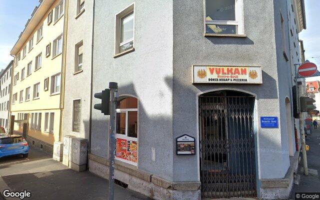 Straßenansicht Bistro Vulkan