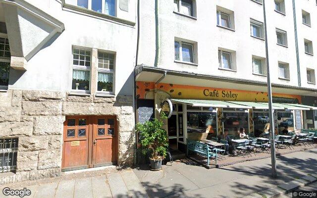 Straßenansicht Café Sòley
