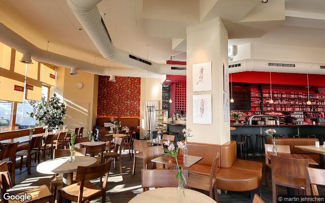 Straßenansicht Café Luise