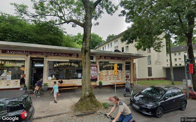 Straßenansicht Akropolis Grill