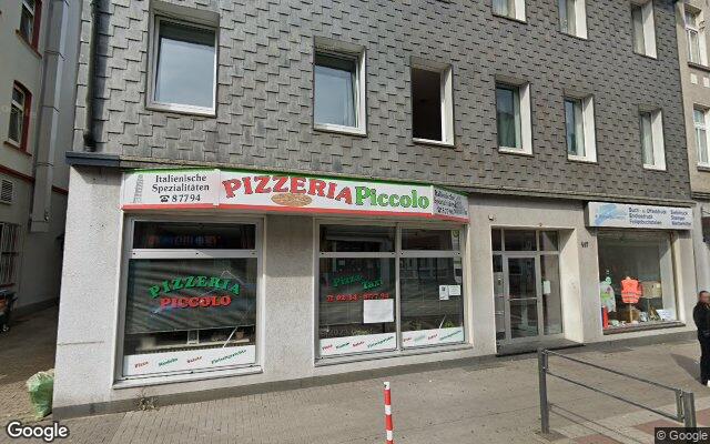 Straßenansicht Pizzeria Piccolo