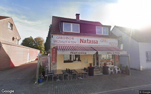 Straßenansicht Natassa Grill, Griechische Spezialitäten