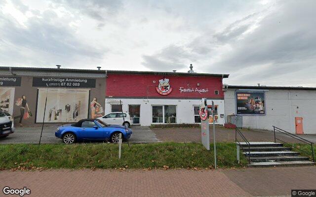 Straßenansicht Die Currywurst