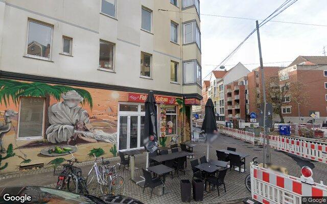 Straßenansicht Falafel Sultan