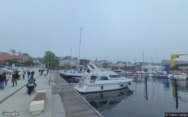 Straßenansicht Fischküche Laboe